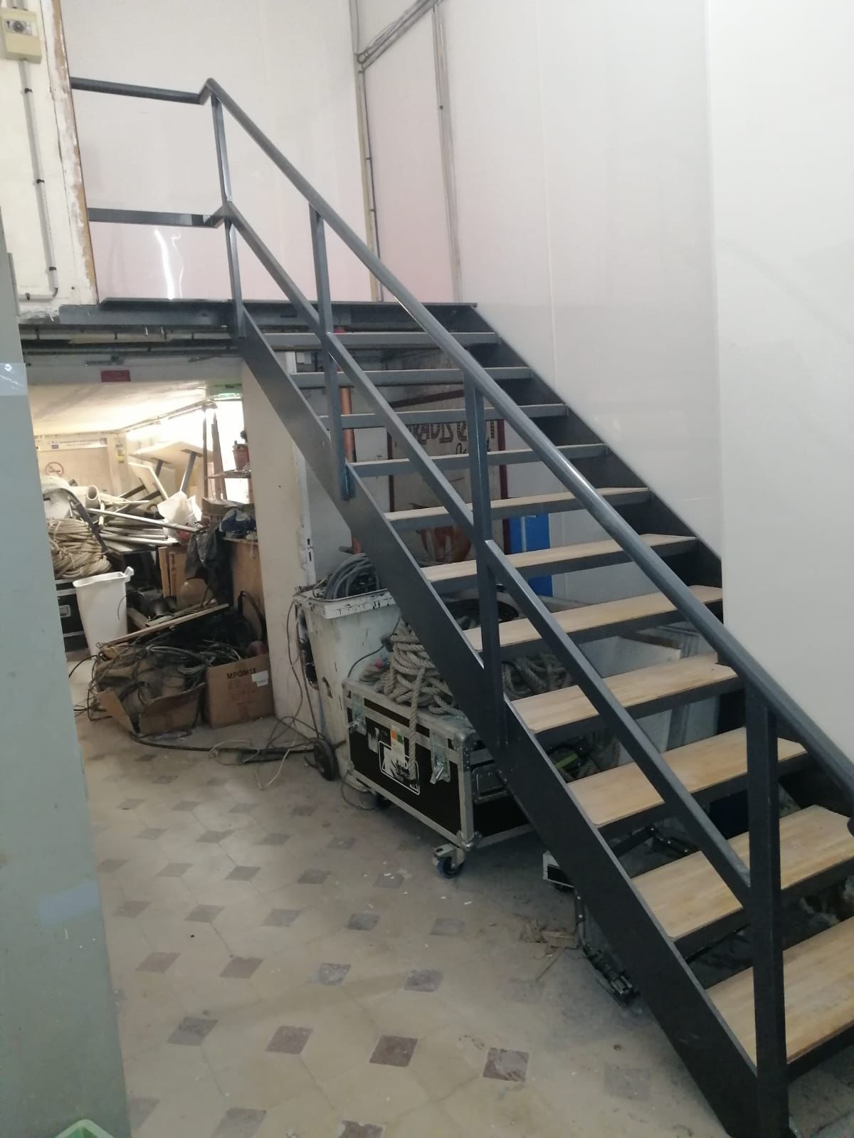 Escalier métallique sur mesure intérieur